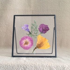 Pressed Natural Flowers Framed